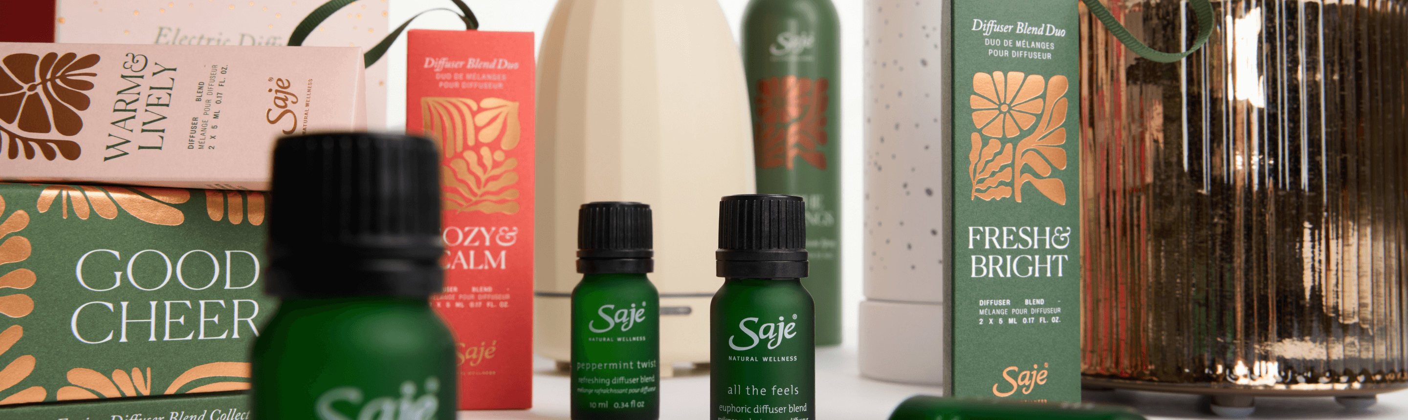 Festive Atmosphere with Essential Oils | Saje