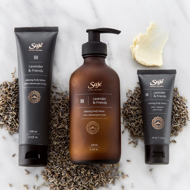 Lavender & Friends Relaxing Body Lotion - Saje Natural Wellness