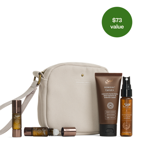 Journey Well Travel Essentials Kit - Saje Natural Wellness Journey Well Travel Essentials Kit - Saje Natural Wellness