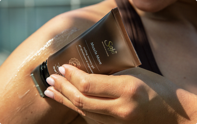 Cooling recovery gel.