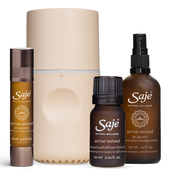 Arrive Revived Carry-On Kit Energizing Travel Essentials - Saje