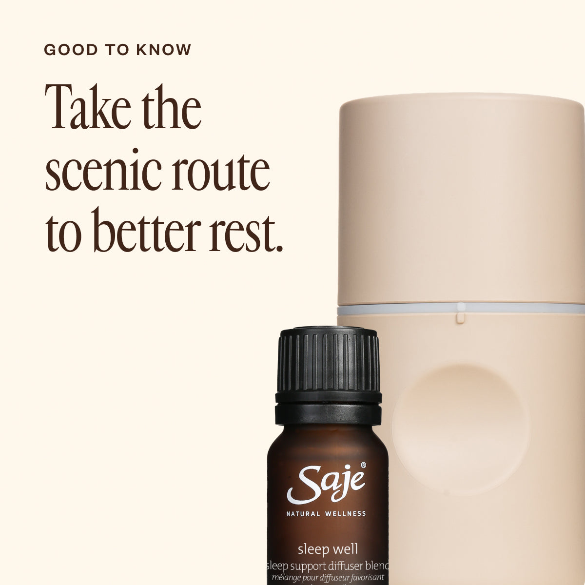 Sleep Support Travel Kit Aroma Roam & Sleep Well Diffuser Duo