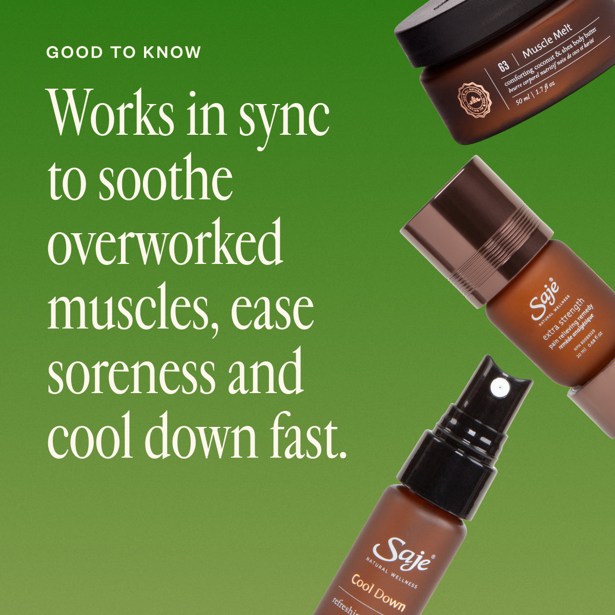 Body Recovery Relieving Essentials Kit