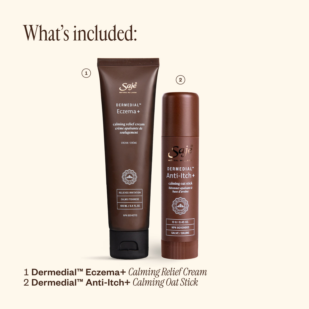 Dermedial™ Relief Duo Dermedial™ Eczema+ Calming Relief Cream