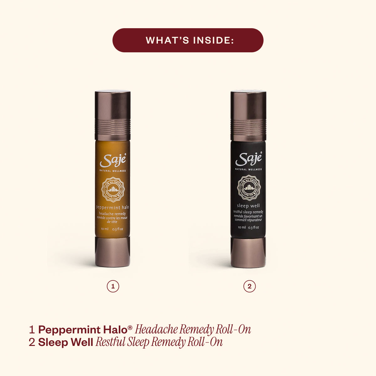 Peppermint Halo + Sleep Well