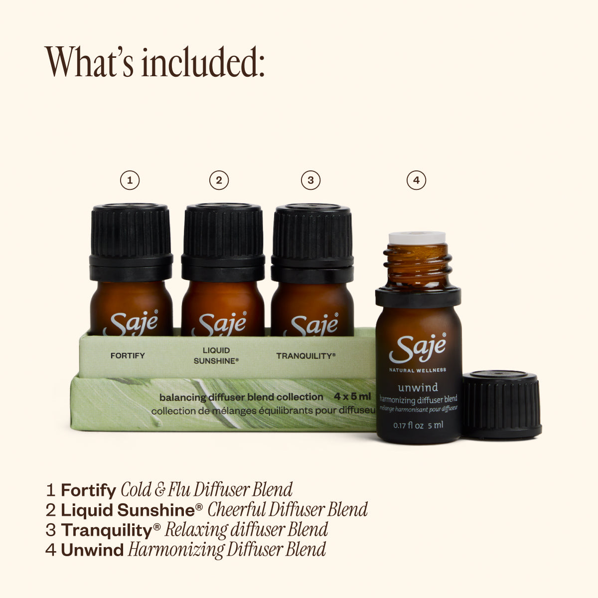 Good Health Diffuser Blend Collection - Saje Natural Wellness