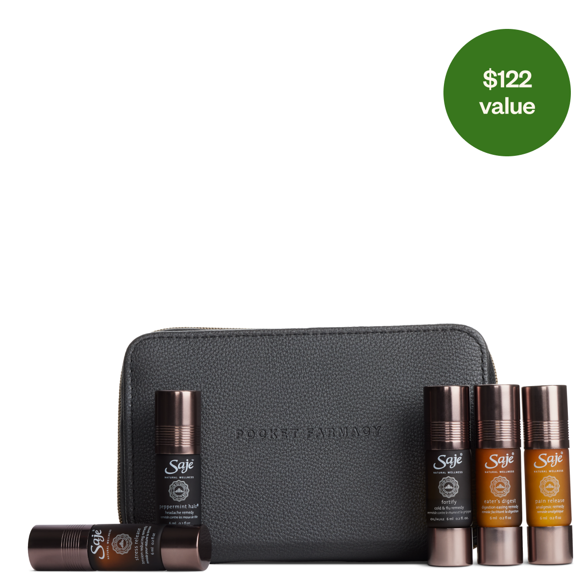 Pocket Farmacy Physical Edition Essential Oil Kit - Saje Natural
