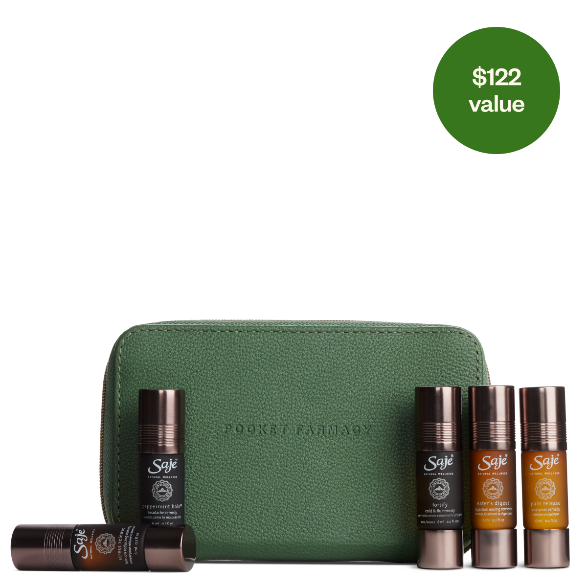 Pocket Farmacy Physical Edition Essential Oil Kit - Saje Natural Pocket Farmacy Physical Edition Essential Oil Kit - Saje Natural