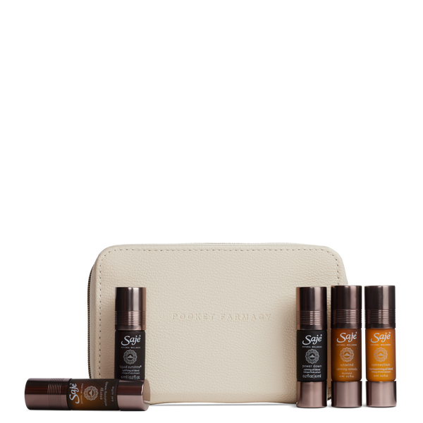 Saje アロマオイルセット5＋ミニポーチ Saje アロマオイルセット5＋ミニポーチ Saje Natural Wellness