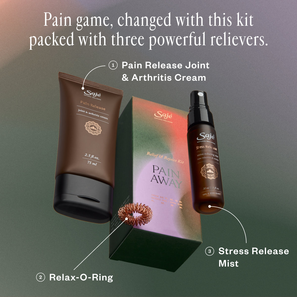 【Saje】未開封未使用品 Pain Release 5本セット Saje】未開封未使用品 Pain Release 5本セット