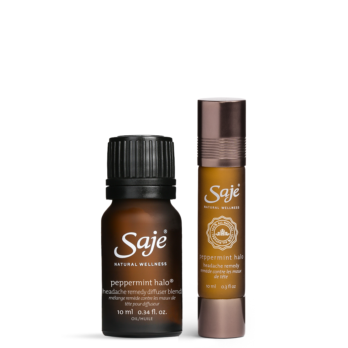 Peppermint Halo Ritual Headache Remedy Roll-On & Diffuser Blend