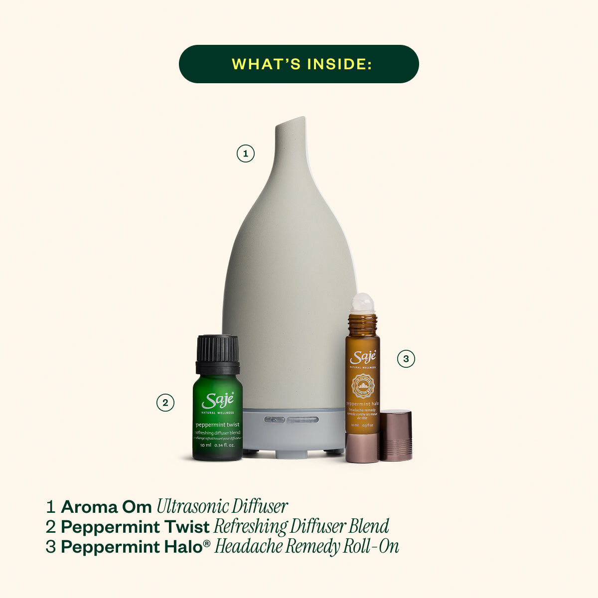 Merry Mint Wellness Set With Love, Saje - Saje Natural Wellness