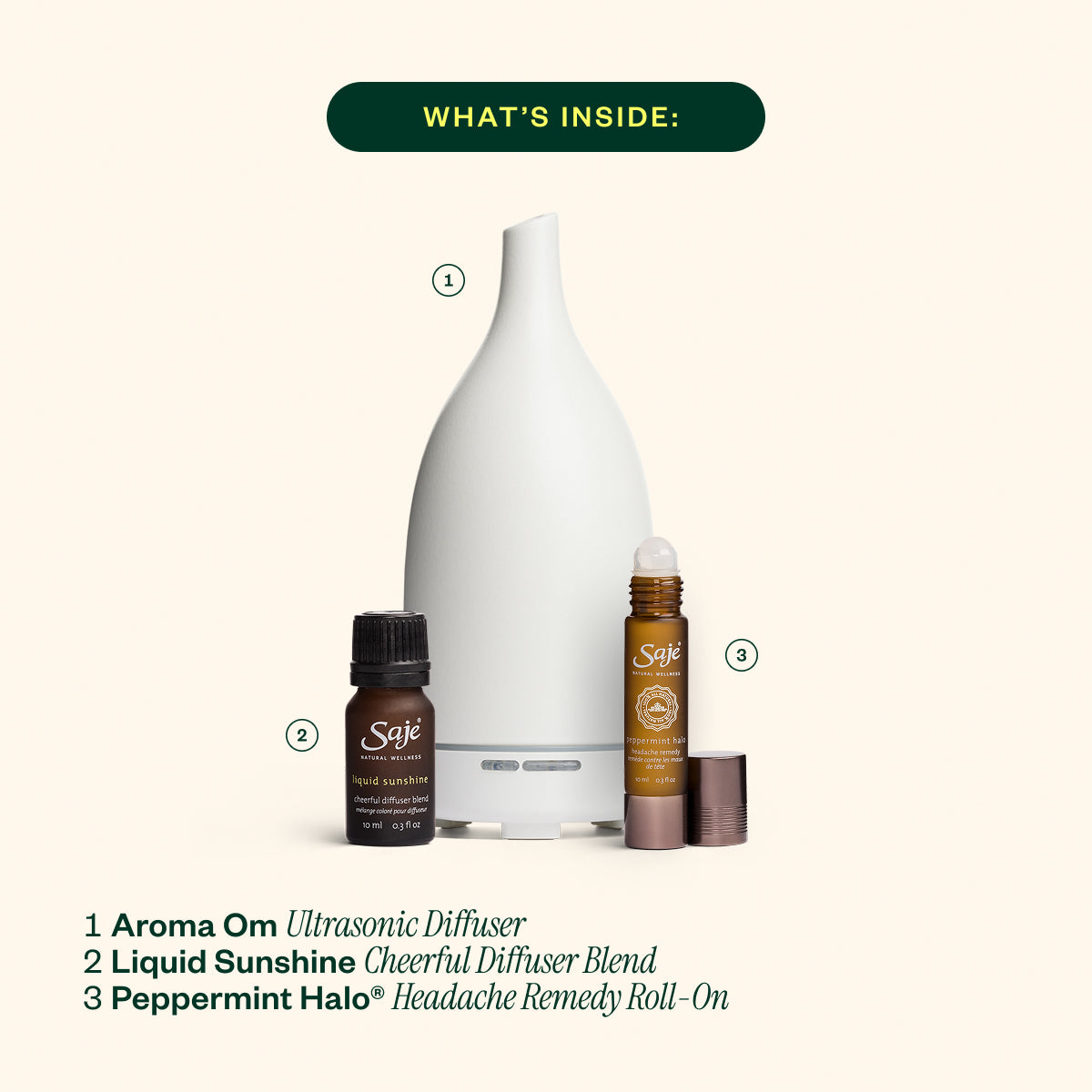 With Love, Saje | White