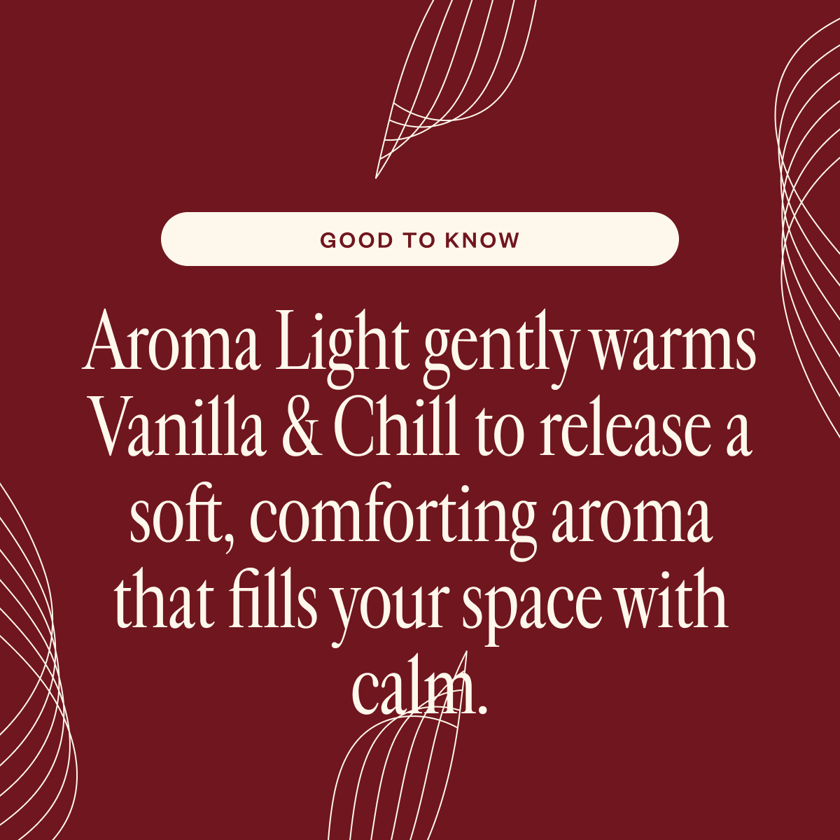 Aroma Light & Vanilla & Chill
