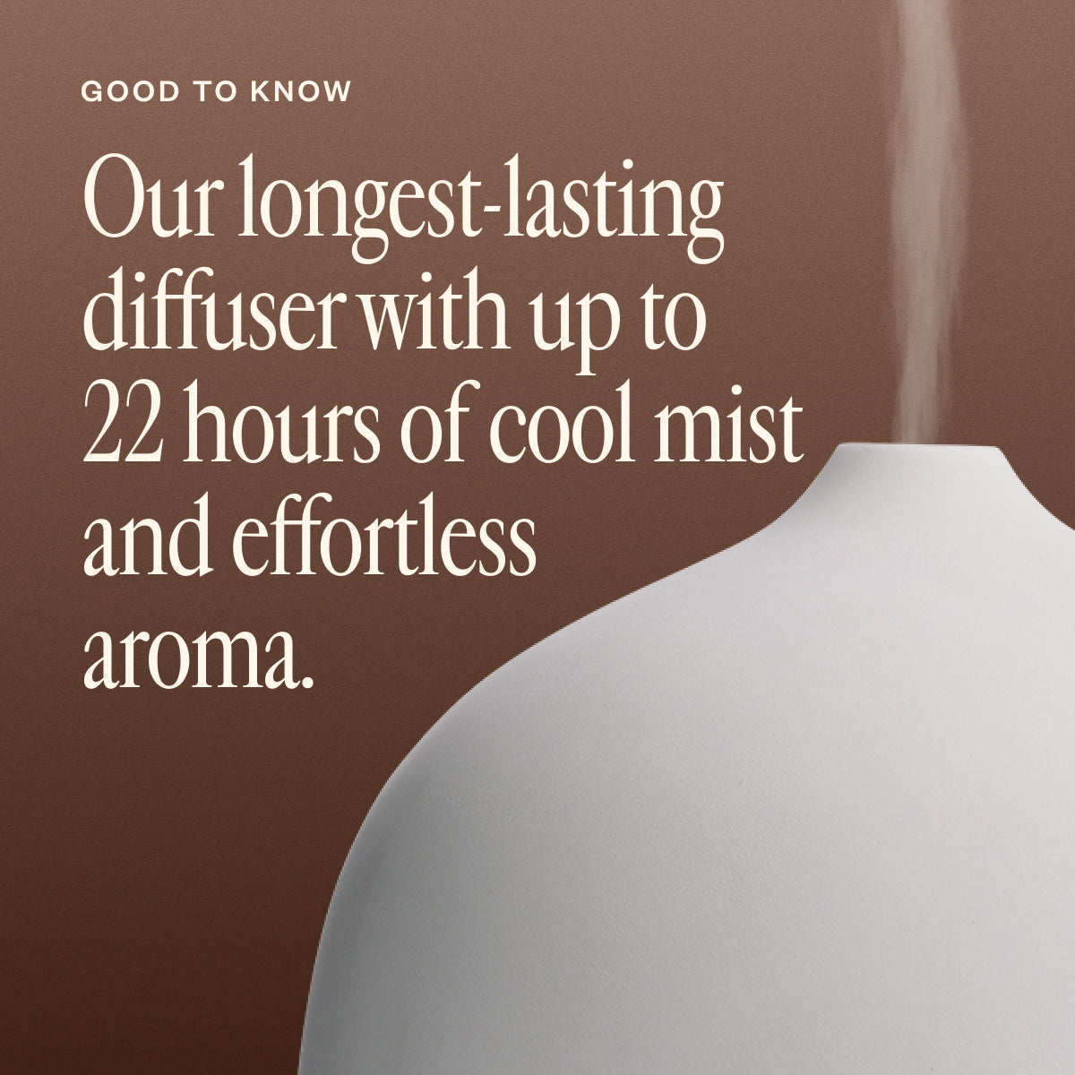 WWW_AROMADIFFUSER_HALF × 2 WHAT WE WANT Aroma Om Deluxe Stone Diffuser - Saje Natural Wellness