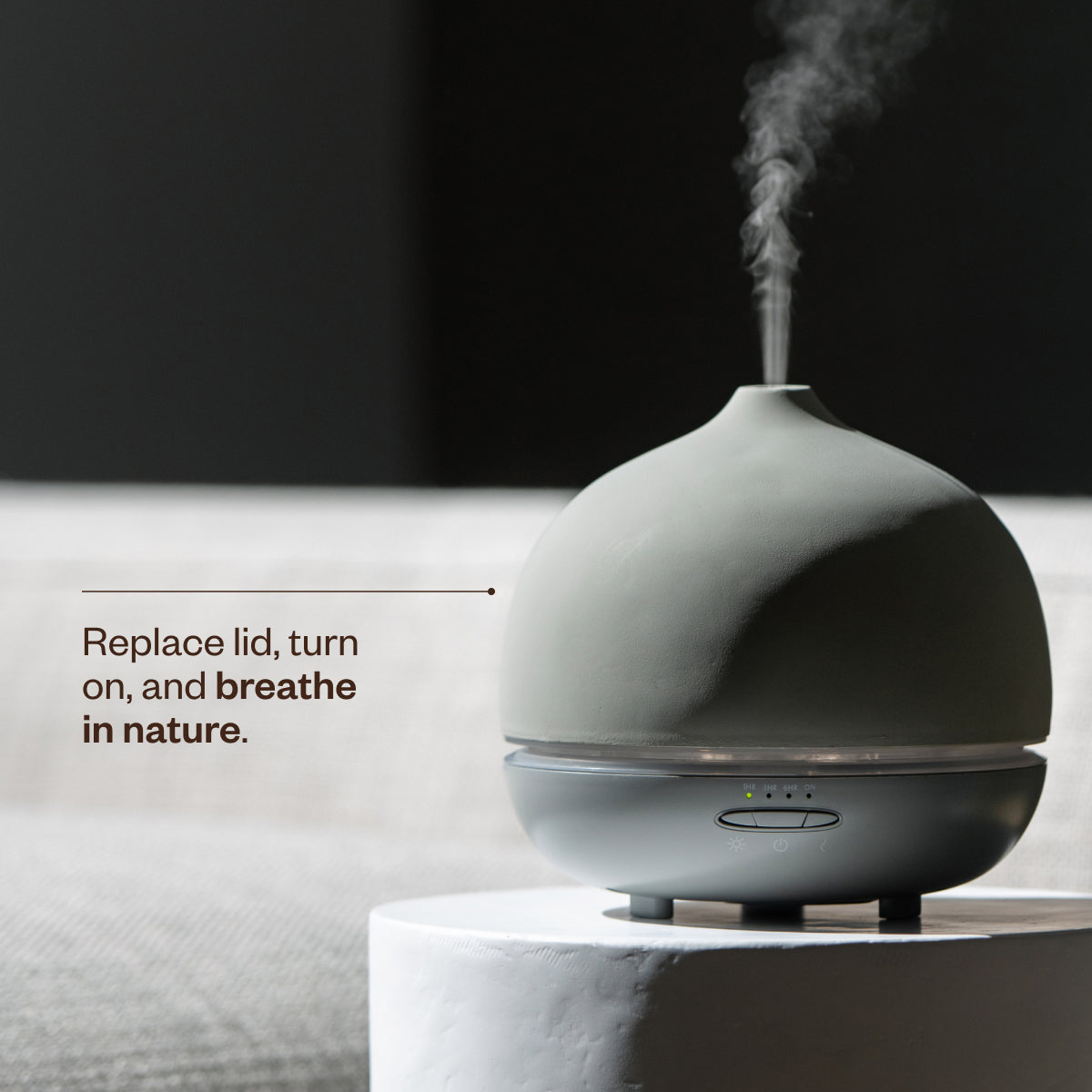 Aroma Om Deluxe Stone Diffuser - Saje Natural Wellness