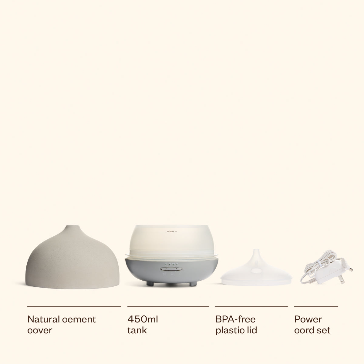 Aroma Om Deluxe Stone Diffuser - Saje Natural Wellness