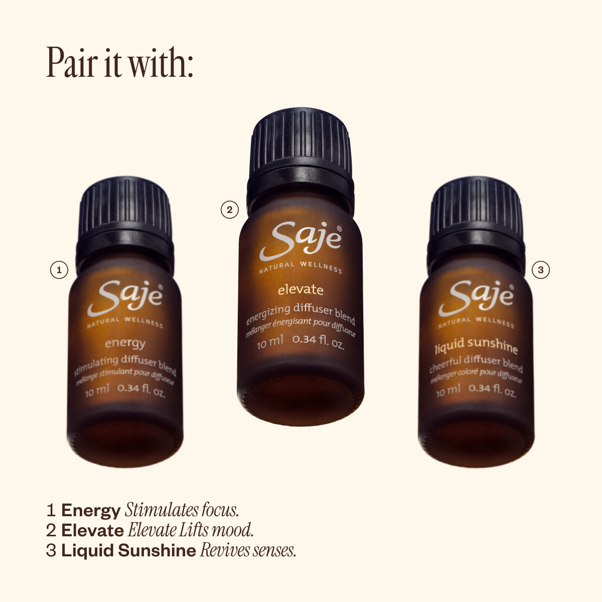 Aroma Om Deluxe White Diffuser - Saje Natural Wellness