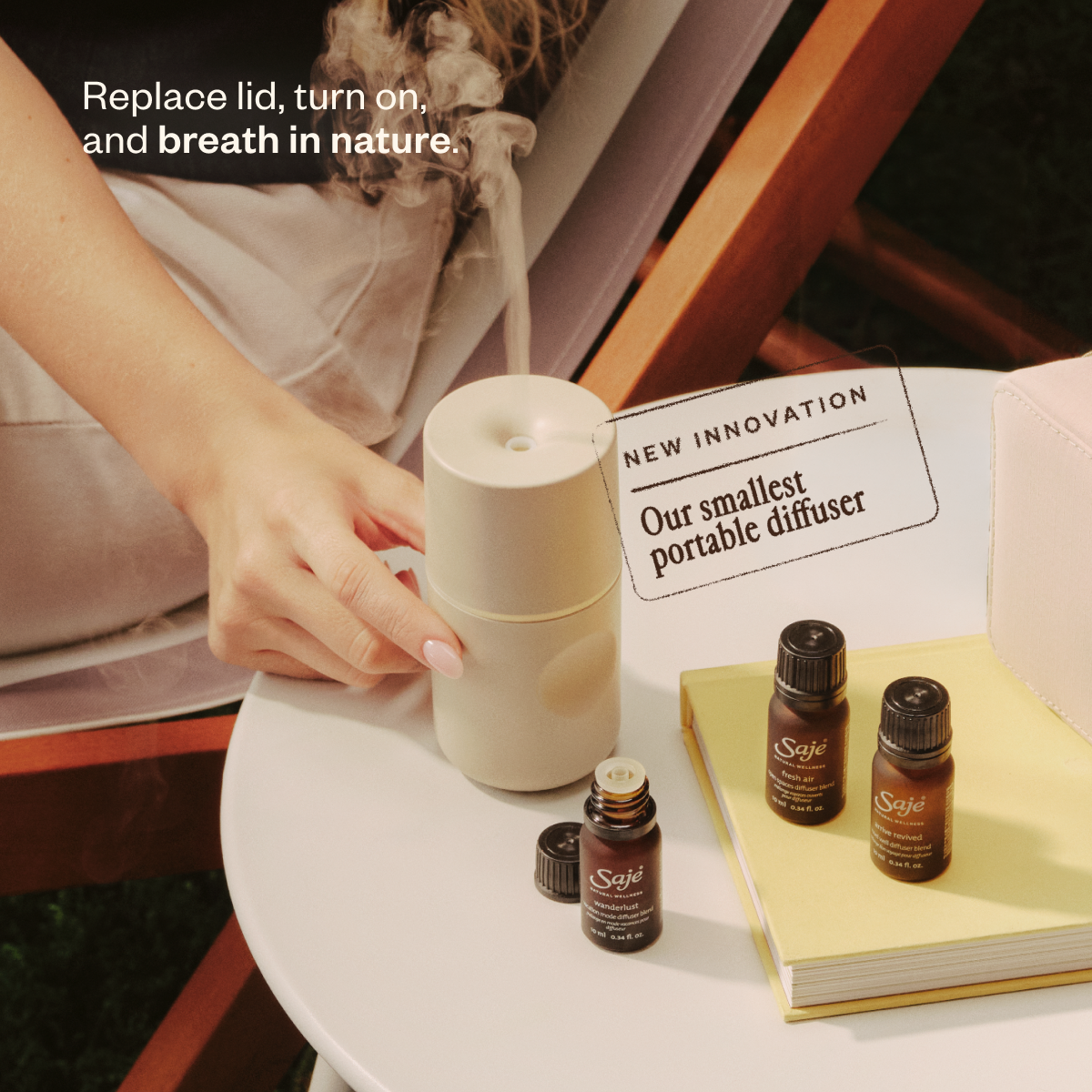 Arrive Revived Diffuser Duo Aroma Roam Ultrasonic Diffuser