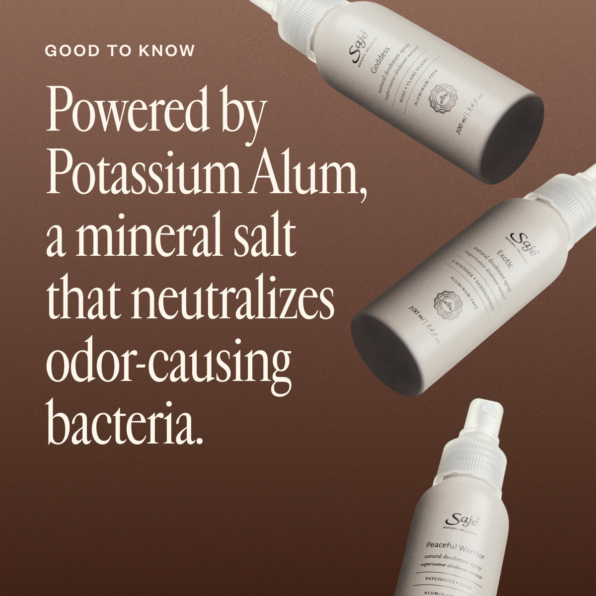 Natural Deodorant Trio