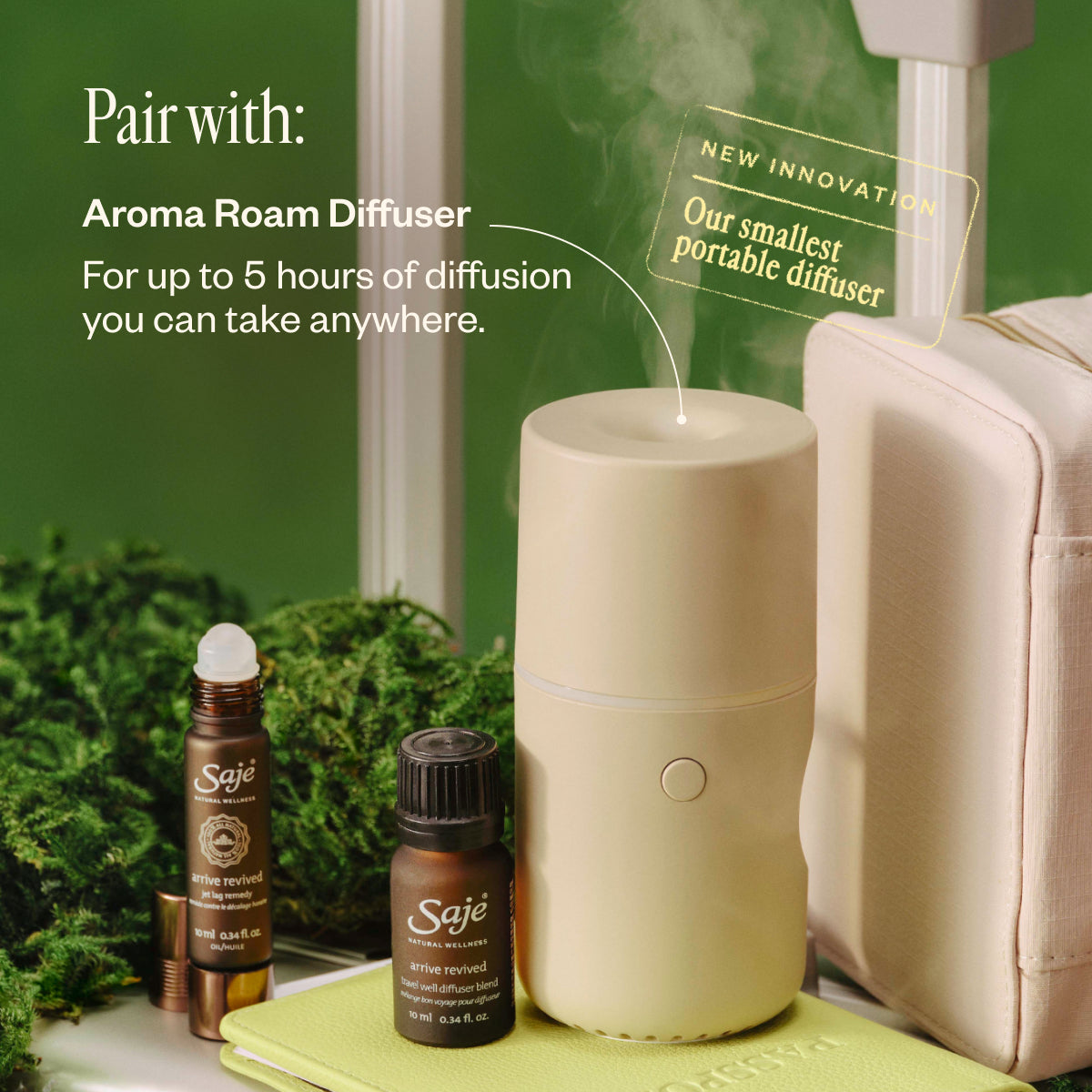 Fresh Air Open Spaces Diffuser Blend - Saje Natural Wellness
