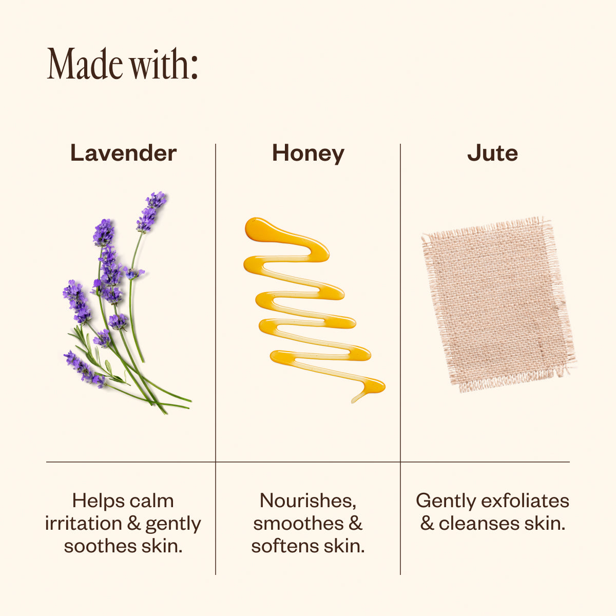 Jute & Joy Lavender & Honey