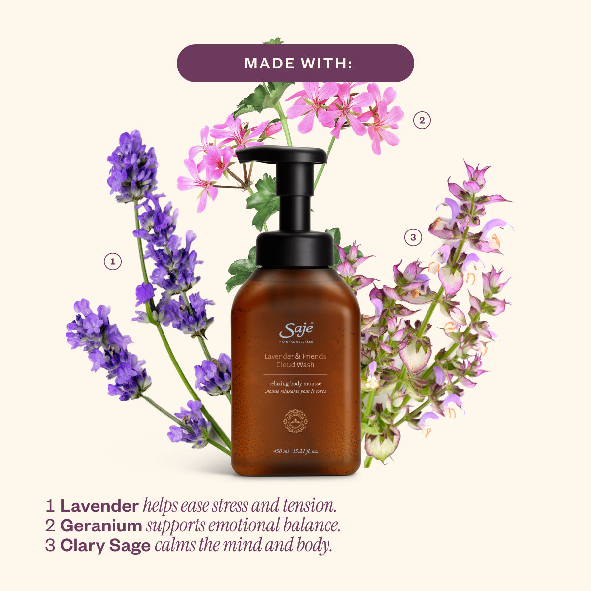 Lavender & Friends Cloud Wash