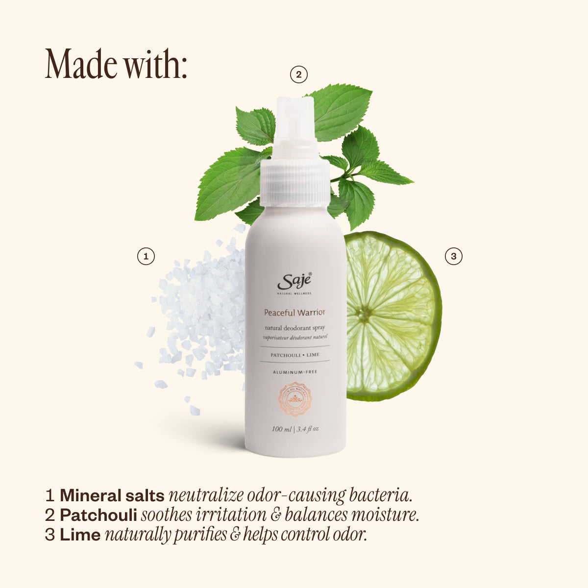 Peaceful Warrior Deodorant & Liquid Sunshine® Jute & Joy
