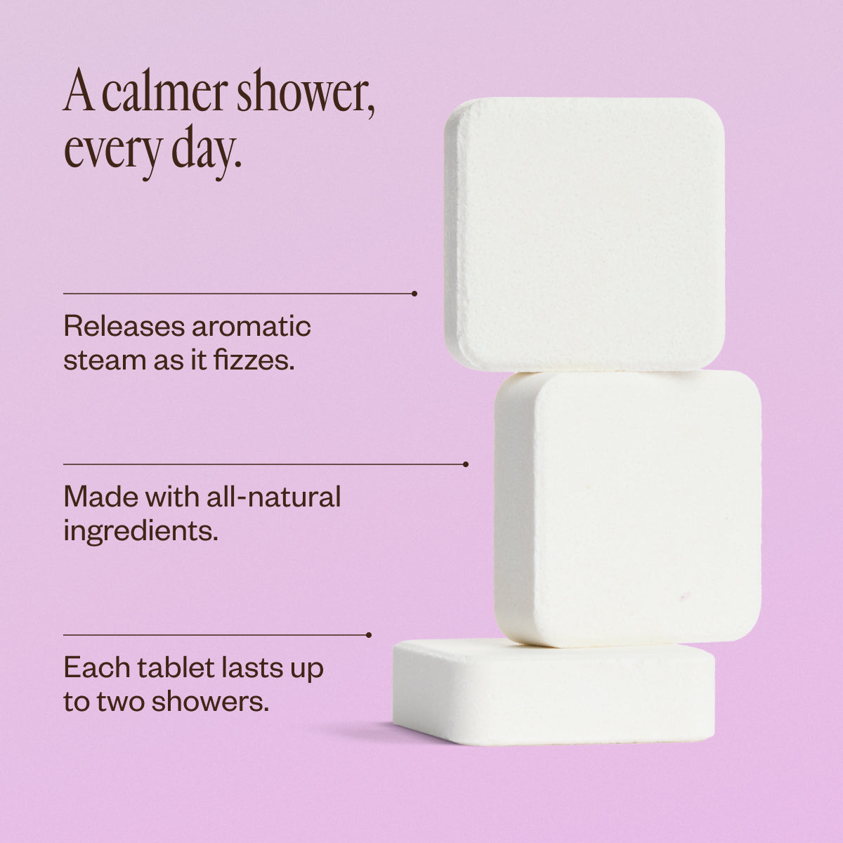 Lavender & Friends Calming Shower Steamer - Saje Natural Wellness