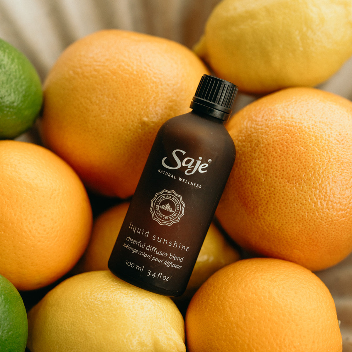 Liquid Sunshine 100ml Diffuser Blend - Saje Natural Wellness