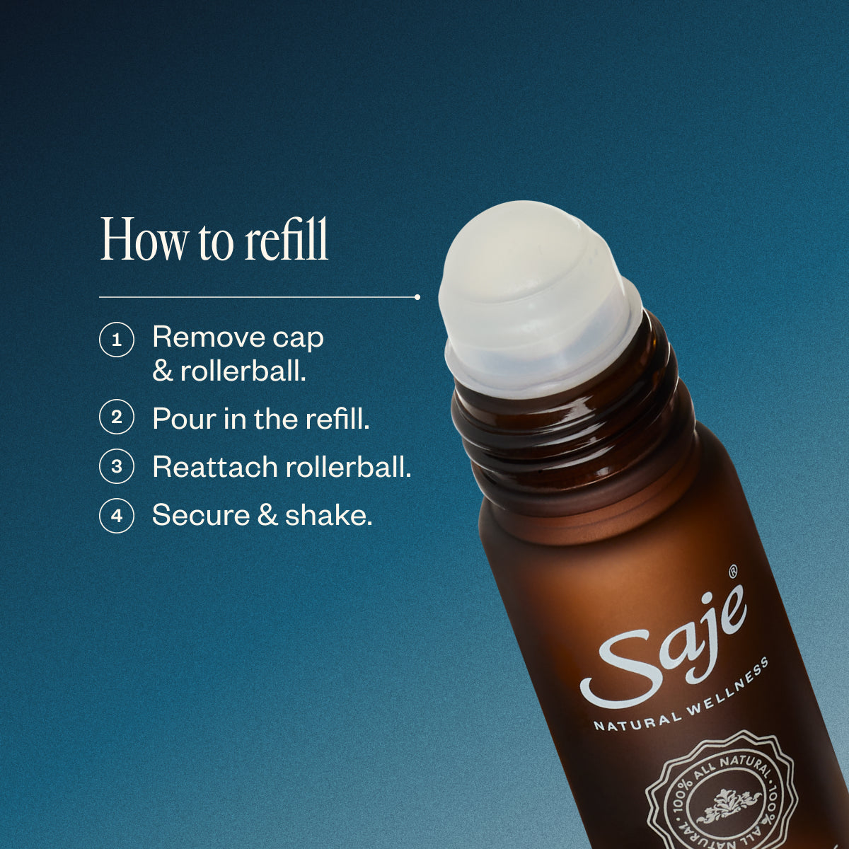 Recharge de remède pour sommeil réparateur Sleep Well - Saje